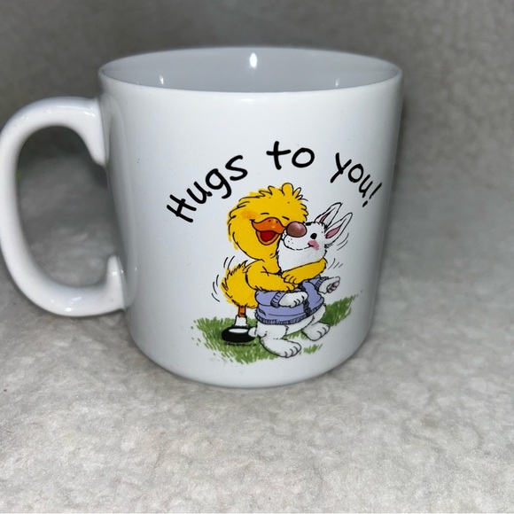 Suzy's Zoo 4" coffee cup Hugs to you! Current brand vintage 90's - Picture 3 of 8